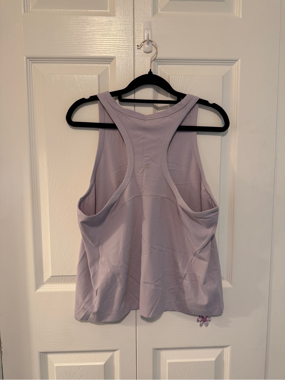 Lululemon Align Waist-Length Racerback Tank Top – Size 16 – Lavender - Picture 2 of 2